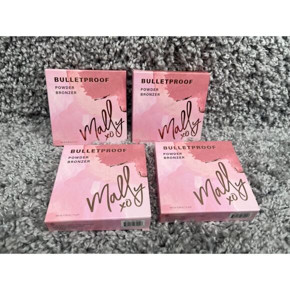Lot of 4 Mally Bulletproof Powder Bronzer Medium Matte Finish 3161 0.38 Oz New - Picture 1 of 10